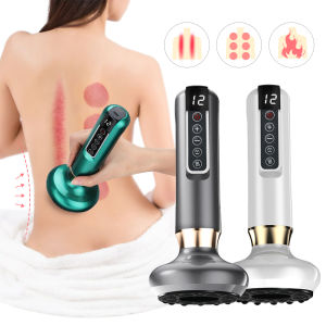 Electric Suction Medical Cupping Therapy Set Beauty Massager Glass Jars Anti Cellulite Cupping Vacuum Slimming Guasha Massage