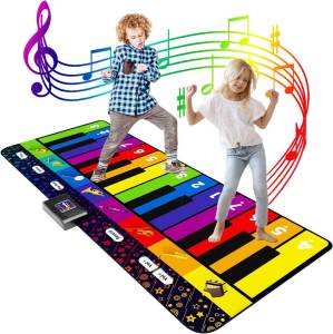 SUNLIN Giant Musical Piano Mat – Floor Keyboard Toy for Baby Kids & Adults | Fun Music Learning Playmat