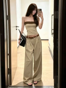 SUSIEYUAN | Bộ Đồ Hè 2 Mảnh Thời Trang cho Phụ Nữ Bé Nhỏ