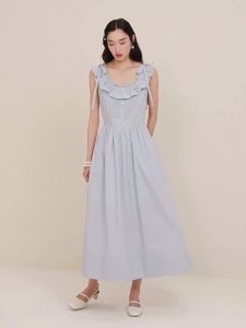 AIVEI | Summer Garden Hepburn Style Off-shoulder Dress