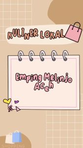 Emping Aceh Super Grade A isi 500gram Adilla kemasan dus