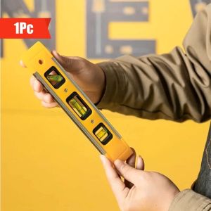 Remax Aluminium Level with Magnet Spirit level Timbang Air Pengukur Rata 9 inch (LOCAL STOCK)