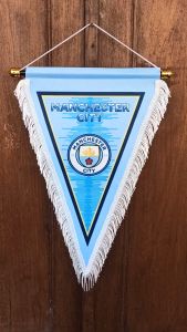 Hiasan Dinding Vandel Pennant Klub Sepak Bola Barca Madrid Juve Inter Milan Munchen Dortmund PSG