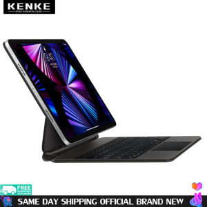 New丨kenke Magnetic Keyboard Case 11 inch 10.9 inch Pro for iPad Pro air 2021 Ultra Thin Multi-touch Keyboard for Tablet iPad air 5 4 wireless bluetooth Smart sleep wake up with one key Support gesture operation
