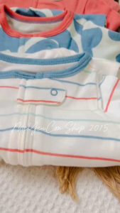 [NB-9m] Body Ngủ Liền Vớ Kiểu Dây Kéo Hàng VNXK Cloud Island Chất Cotton Mềm Mịn Thấm Hút Mồ Hôi Cho Bé Từ 2-9kg