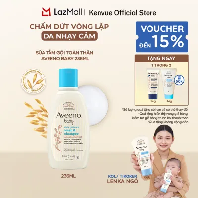 Sữa tắm gội toàn thân Aveeno baby 236ml
