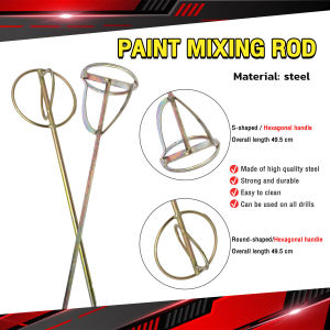 MaxPlus Electric Mixer Paint Mixing Rod Mixing Bit for Paint Cement Mixer