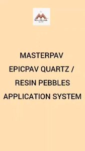 MASTERPAV Resin System Part A+B Primer EP100 and Part A+B Binder EP800 for floor use/Resin Pebbles System - Lazada