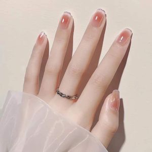 MONLEYTA | Wearable French Ice Color Nail Stickers Summer New Premium