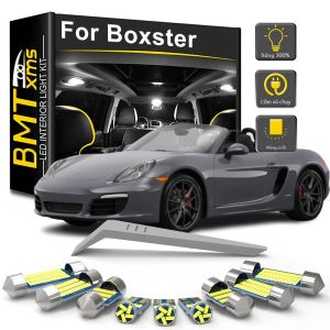 BMTxms LED Nội Thất Bộ Bóng Đèn Cho Porsche Boxster GTS S 986 987 981 1996-2014 Xe Đọc Mái Vòm Thân Xe Đèn Canbus Không Lỗi