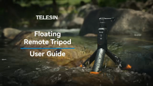 TELESIN S1-TSS-07 Underwater Waterproof Remote Float Tripod Selfie Stick for GoPro HERO 13 12 11 10 9 Action Camera