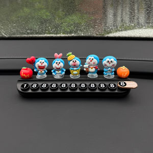 FENGQU | Temporary Parking Number Plate Car Interior Relocation Phone Plate Digital Car Decoration