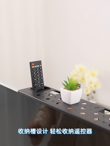 Hole-free Living Room TV Storage Rack Monitor Stand Adjustable Desktop Display Top Storage Shelf Router Remote Control Set-top Box Holder Organizer