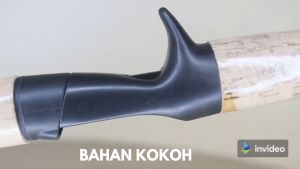 TaffSPORT Conquest Joran Pancing (CASTING) Carbon Fiber Telescopic 2 Segments 1.8M - JPA66MTF - Yellow