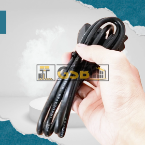 Kabel Listrik 3 Lubang – Panjang 15 Meter Aman untuk Laptop & Printer