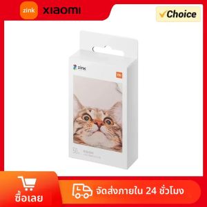 Xiaomi Mijia ZINK Pocket Printier Self-กาวกระดาษพิมพ์ภาพ 50/100/200 แผ่นสําหรับ Xiaomi 3 นิ้ว Mini Pocket เครื่องพิมพ์ภาพ