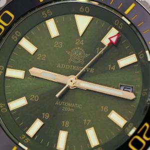 ADDIESDIVE Men Luxury Watch Sapphire Crystal Ceramic Ring 20Bar Diving Luminous Automatic Mechanical Watch Exquisite Gift Clock