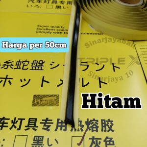 lem mika headlamp motor mobil karet odol ecer 50cm lampu depan utama pintu mobil doortrim speaker snake glue butil butyl adhesive tape sealant headlights