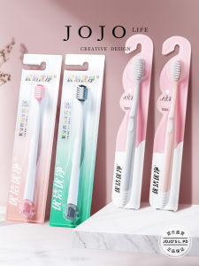 Soft Bristle Toothbrush Anti-Slip Handle Simple Color Lightweight Dental Care Tool for Home Use Adult Tooth Cleaning Brush