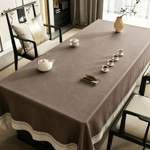 YINSHANG | Chinese Style Elegant Waterproof and Oil-Resistant No-Wash Tablecloth