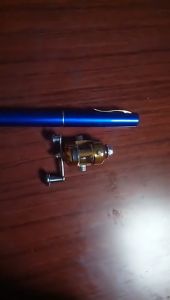 COD Tongkat Joran Pancing Mini Pena Balight Fishing Rod 1.5M Murah Kuat Anti Patah