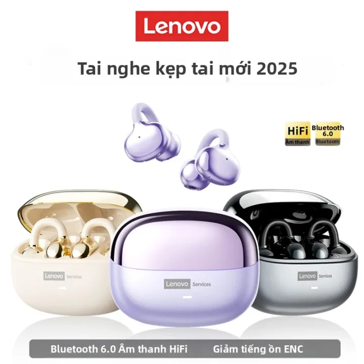 Lenovo LE302 OWS Ear Clip Tai Nghe Không Dây Bluetooth 6.0 Tai Nghe Chơi Game Có Độ Trễ Thấp HD Call Màu be/Xám Có Hộp Sạc | BigBuy360 - bigbuy360.vn Lenovo LE302 OWS Ear Clip Tai Nghe Không Dây Bluetooth 6.0 Tai Nghe Chơi Game Có Độ Trễ Thấp HD Call Màu be/Xám Có Hộp Sạc | BigBuy360 - bigbuy360.vn