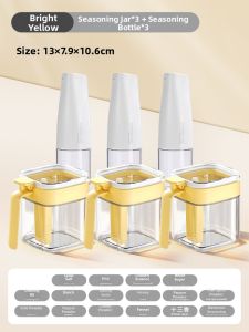 ZHIFAN | High Aesthetic Durable New Spice Jars Moisture-proof Sealed