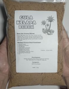 Gula kelapa serbuk / gula semut organik 1kg