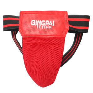 GINGPAI | Bảo Vệ Vùng Kín Nam Giới Người Lớn Võ Thuật Tổng Hợp Taekwondo Karate Chất Liệu PU Mềm Dành Cho Trẻ Em Và Người Lớn - Bảo Vệ Vùng Kín
