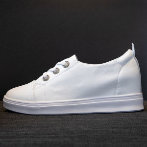 Trendy Sunday Womens Casual Shoes Travel Comfortable Leather Pure Leather Slope Heel Breathable Sporty Flat Bottom Shoes