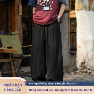 JIARONG | Quần Lửng Linen Thoáng Mát Cho Mùa Hè