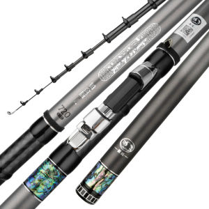 Ultra Hard Carbon Fishing Rod No Cut Line Two Positioning Front Fishing Rod