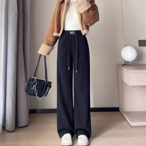 QIAOXIZI | Warm Womens Wide Leg Pants