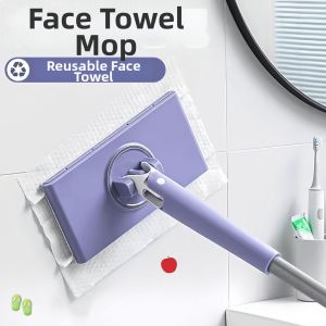 FENGQUAN | Bathroom Wall Floor Cleaning Wipe Automatic Mop Washroom Towel