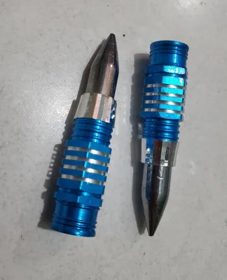 Óc kiểu gắn đủa thắng Inox xi màu xanh gắn cho nhiều loại xe máy.....