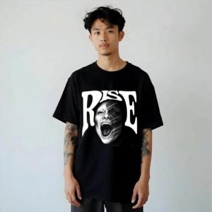 Danshopp.Bdg Baju Kaos Distro American Retro Style Motif Rise Muka