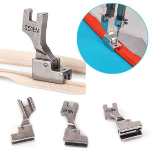 Invisible zipper Presser Foot S518N Used for Industrial Sewing Machine Foot Brother Singer Juki Sewing Machine Parts Accessories