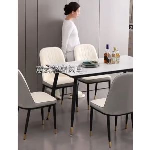 CAY เก้าอี้หนัง PU ดีไซน์สวยทันสมัย เก้าอี้อาหาร เก้าอี้พักผ่อน มีให้เลือก 4 ส