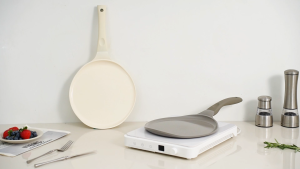 Redchef Stellar 26cm Pancake Pan is free of PFAS PTFE and PFOA and is Suitable for All Stovetops