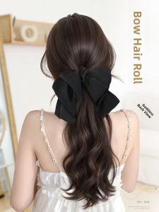 JUZITING | Natural Volume High Ponytail Clip-in Wig with Curl Long Hair Extension