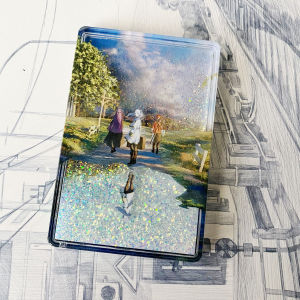 Acrylic Frielein Heroine Rest in Peace Stand Flowing Sand Hestalk Acrylic Stand Anime Cartoon Collectible Game Badge