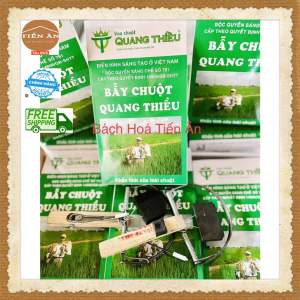 Hộp 2 cái Bẫy Chuột Quang Thiều - Khắc Tinh Của Loài Chuột- không cần mồi- Diệt chuột trên mọi địa hình.