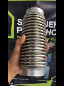 Fleksible Knalpot Ulir 18 Canter 25 X 8 Inch Model Polos NGIRR Flexsibel Flexsible Fleksibel