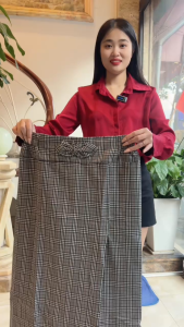 Váy Chống Nắng Xẻ Եà Kaki Nữ Dày Mềm Có Nút Bấm Chân Tiện Lợi - Shop Kim Yến 5