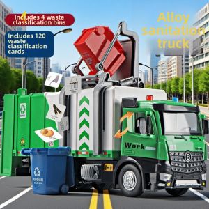 Lifting and Cleaning Trash Truck Toy
