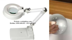 Phụ kiện đèn kính lúp thấu kính trắng 10X phù hợp cho các dòng kính lúp LT 86