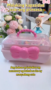 【1-3 Days Delivery】3 Layer Diy Childrens Practical Hair Storage Box Desktop Multifunctional Stationery Jewelry Storage