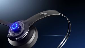 JIAMQISHI Bluetooth 5.2 Wireless Headset for Work with Mic On-Ear Headphones Applicable To PCLaptopPhoneAndroidZoomOffice
