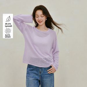INMAN | Purple Loose Fitting Knitwear Autumn New Arrival