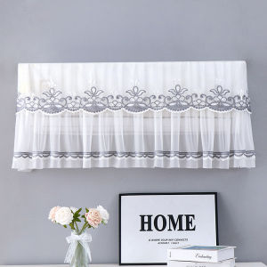 Simple Modern Polyester Air Conditioner Cover Dust Cover for Split Type Air Conditioner Washing Machine Lid Curtain
